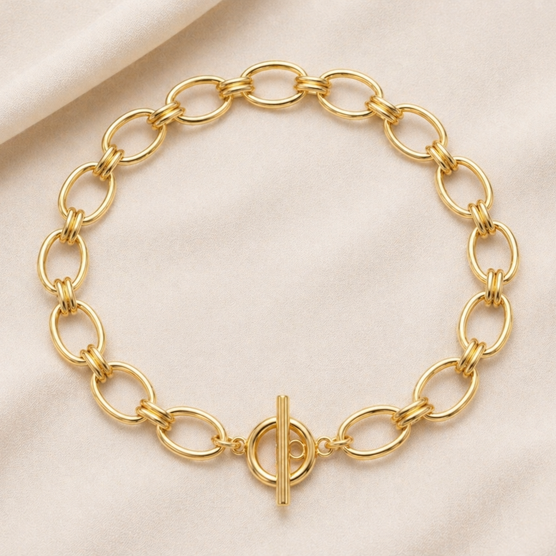 COLLAR OVAL LINK TOGGLE