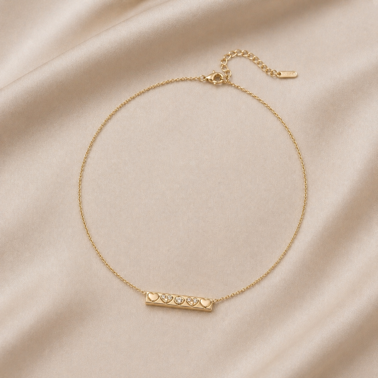 COLLAR HEART PLAQUE