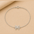 PULSERA BUTTERFLY SILVER