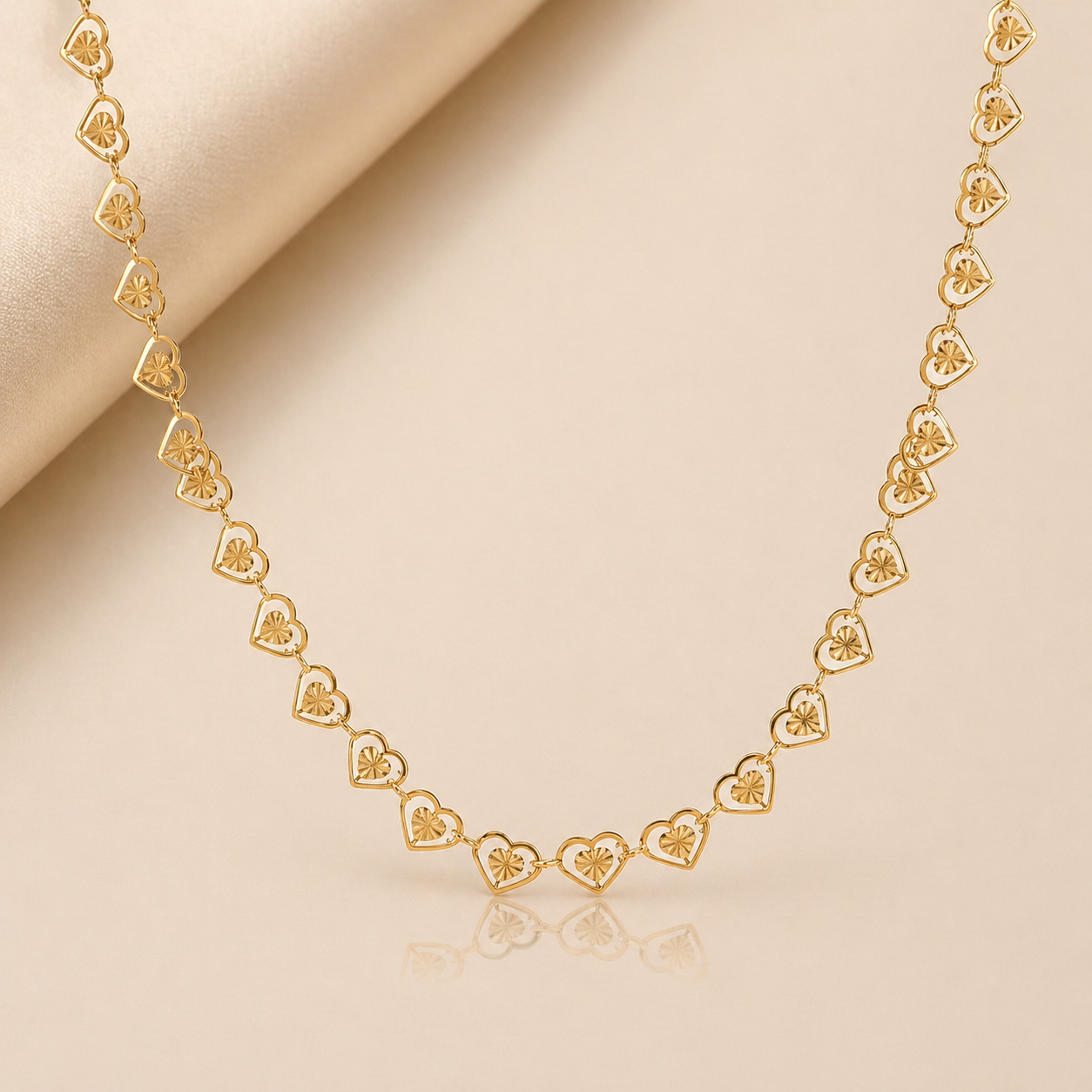 COLLAR HEART CHAIN