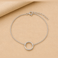 PULSERA CIRCLE SILVER
