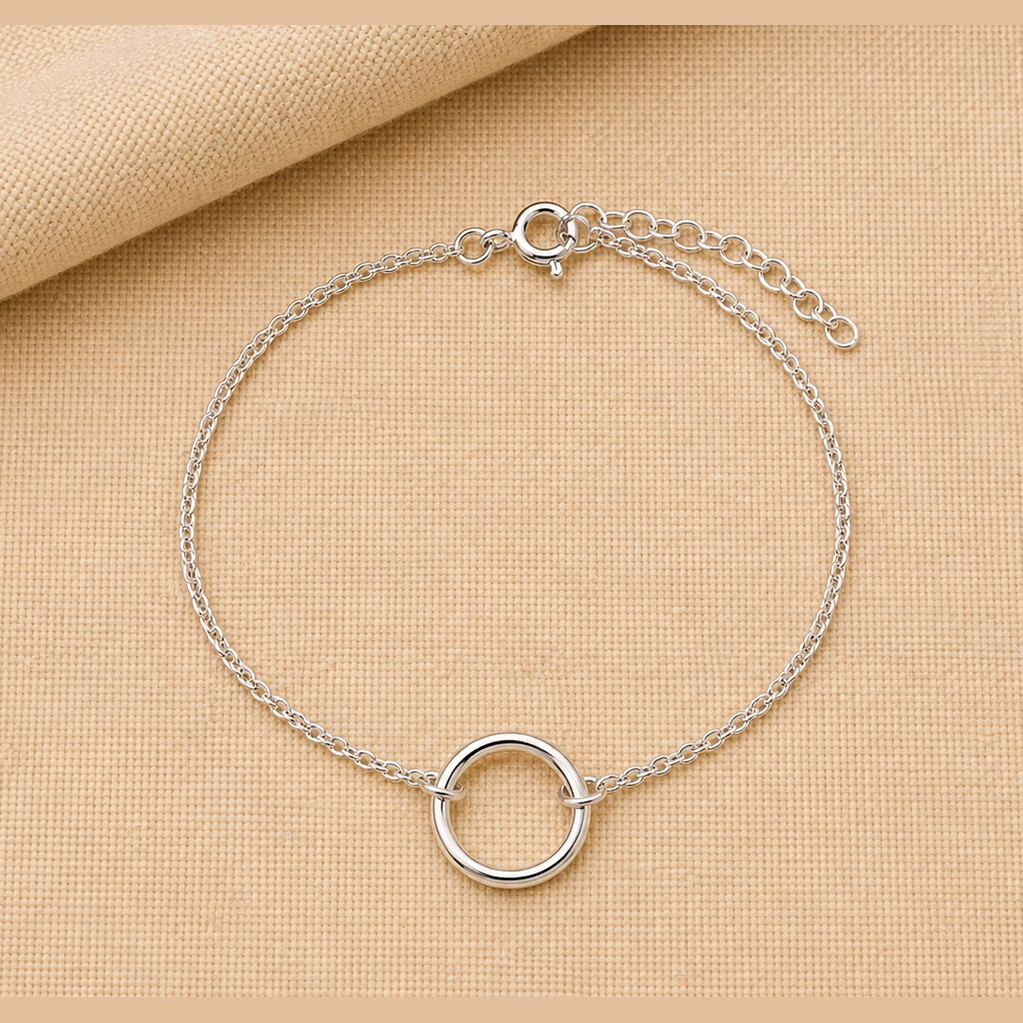 PULSERA CIRCLE SILVER
