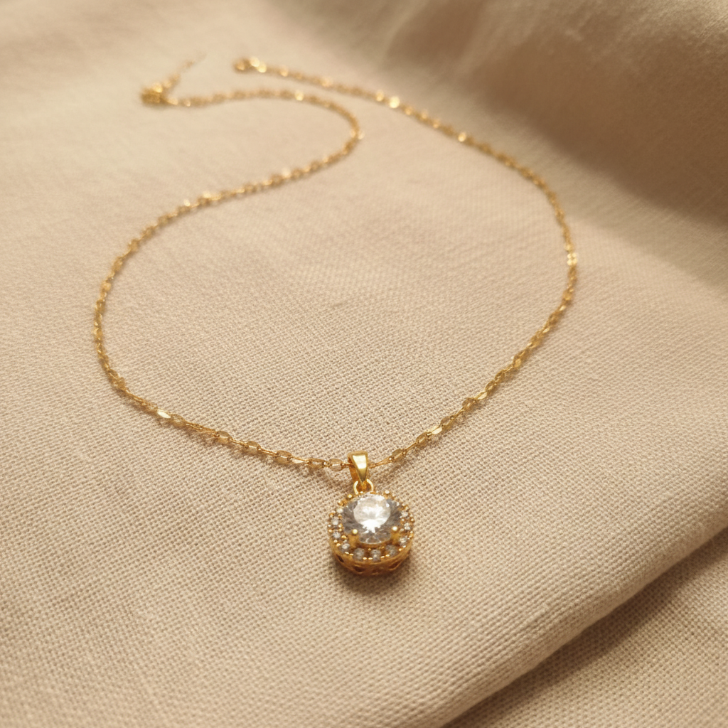 COLLAR DIAMOND HALO