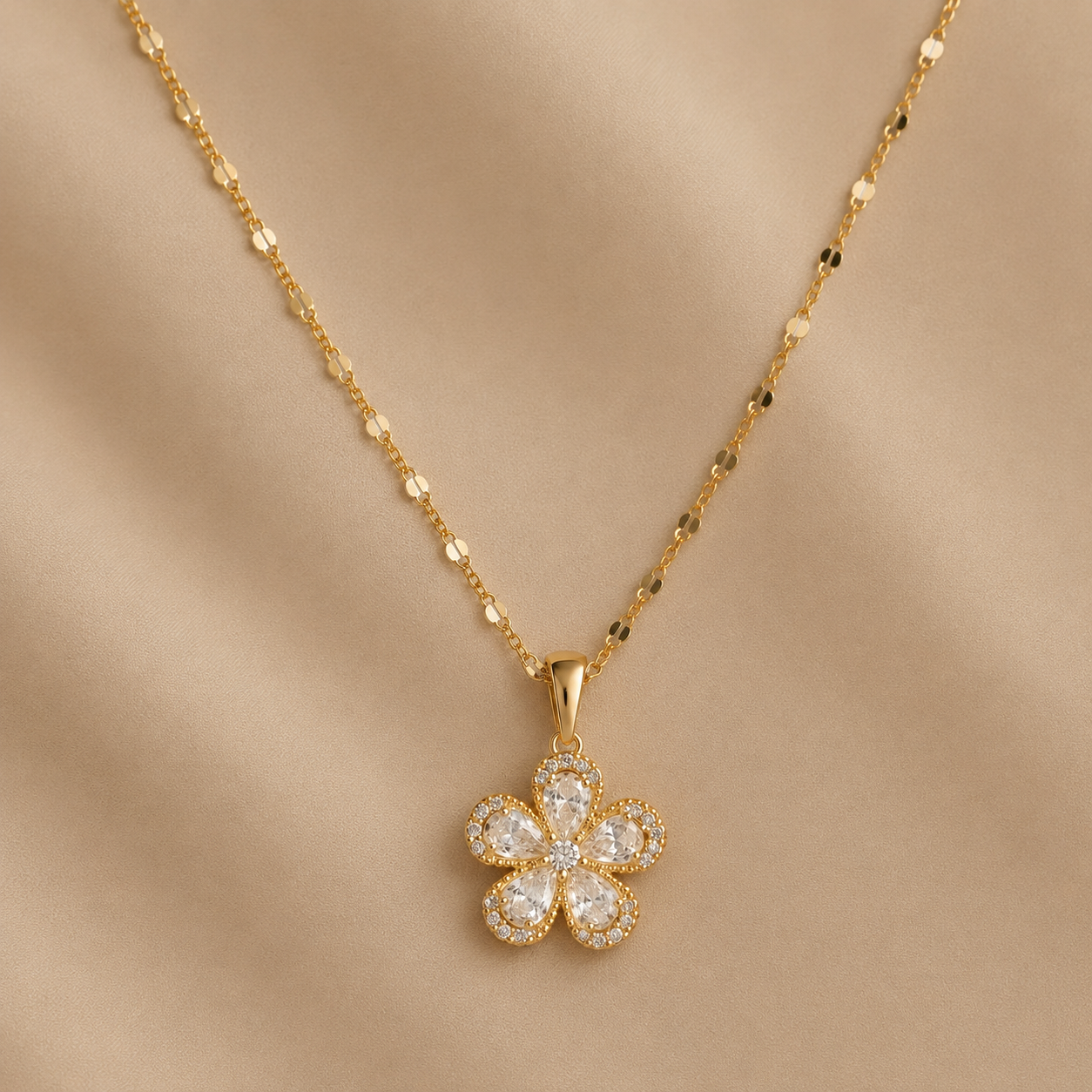 COLLAR ZIRCONIA BLOOM