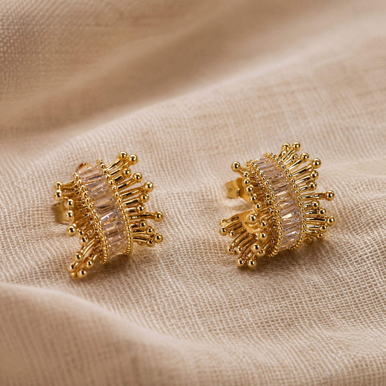 ARETES BAGUETTE CR