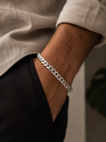 PULSERA CUBANA PLATA 950
