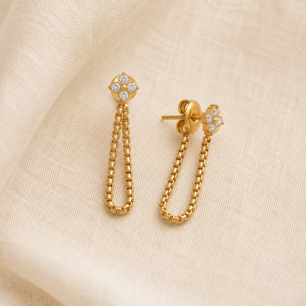 ARETES CHAIN STUD