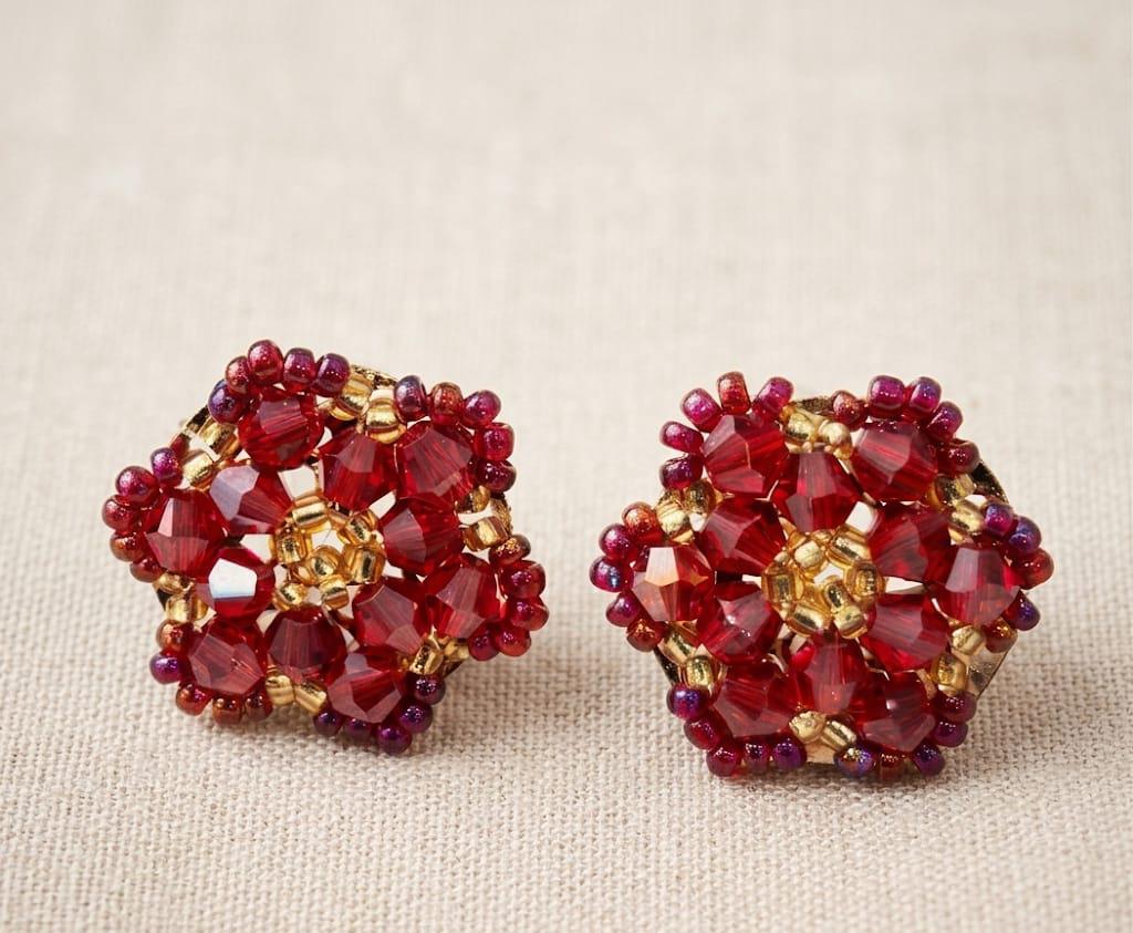 ARETES MURANO CHERRY