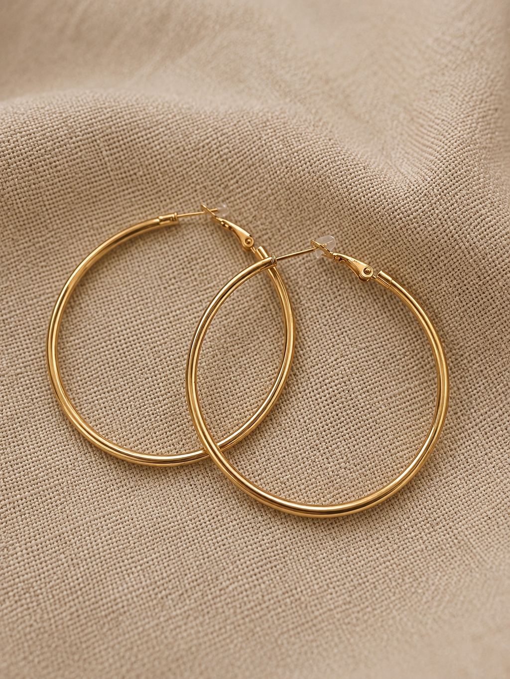 AROS HOOP CLÁSICOS DORADOS