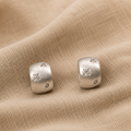 ARETES CHUNKY FILIGRANA SILVER